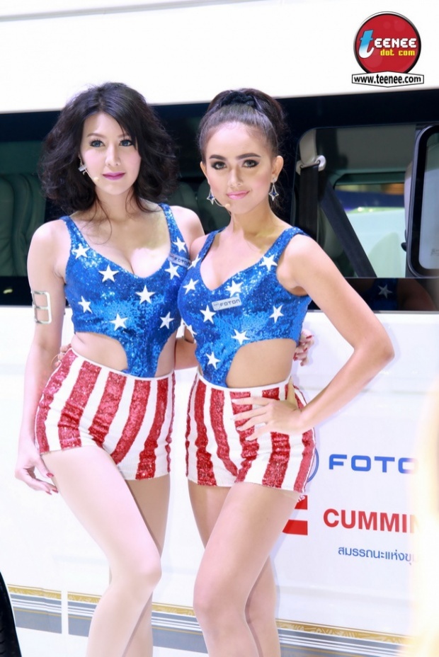 งานสั้นต้องมา !! 2 พริตตี้หน้าคม จาก Foton