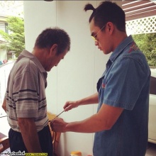 Pic : น่ารักเว่อร์ ซุปตาร์ณเดชน์ - คุณพ่อ @IG