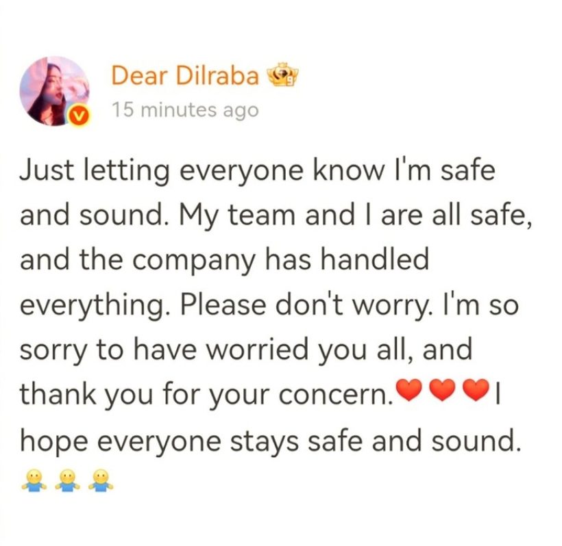 สู้ชีวิต!..พิกัดล่าสุดตี๋ลี่เร่อปา หลังติดค้างที่ดูไบ อดไปงานดิออร์