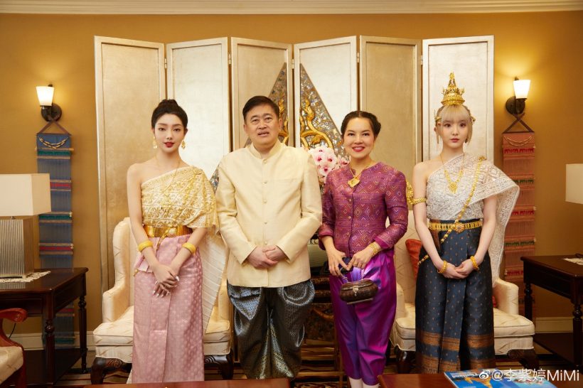 ปังที่สุด! เปิดภาพ 2 สาวไทย เน่เน่-มีมี่ลี่ ในงานแลกเปลี่ยนวัฒนธรรมไทย-จีน