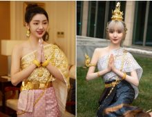 ปังที่สุด! เปิดภาพ 2 สาวไทย เน่เน่-มีมี่ลี่ ในงานแลกเปลี่ยนวัฒนธรรมไทย-จีน