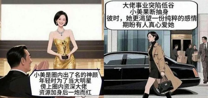 ดราม่าสนั่น! พระ-นางซุปตาร์ เจอข่าวฉาว! ถูกปล่อยการ์ตูนลับแฉปมนอกใจ!?