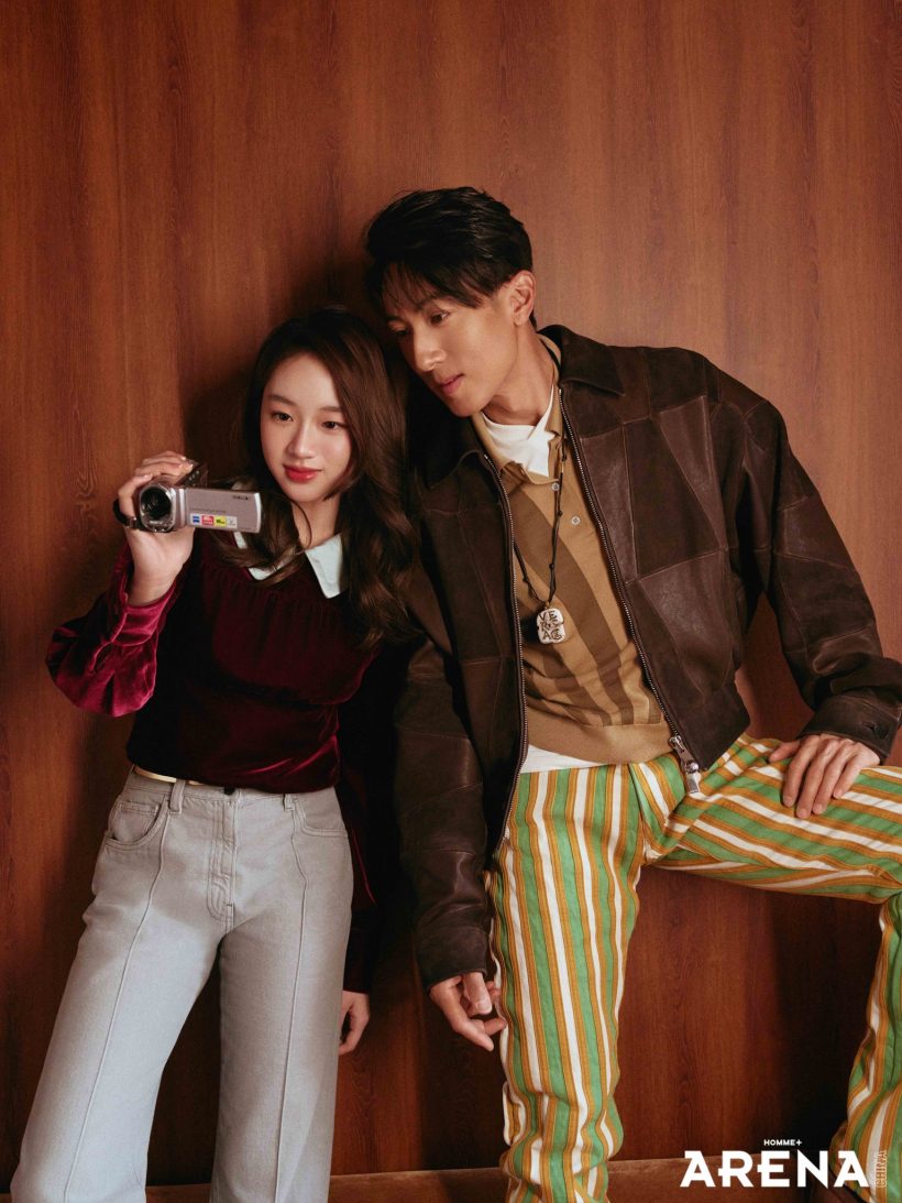 OMG...พระเอกควงสาวสวยถ่ายแฟชั่น นึกว่าแฟนกัน ที่ไหนได้ลูก