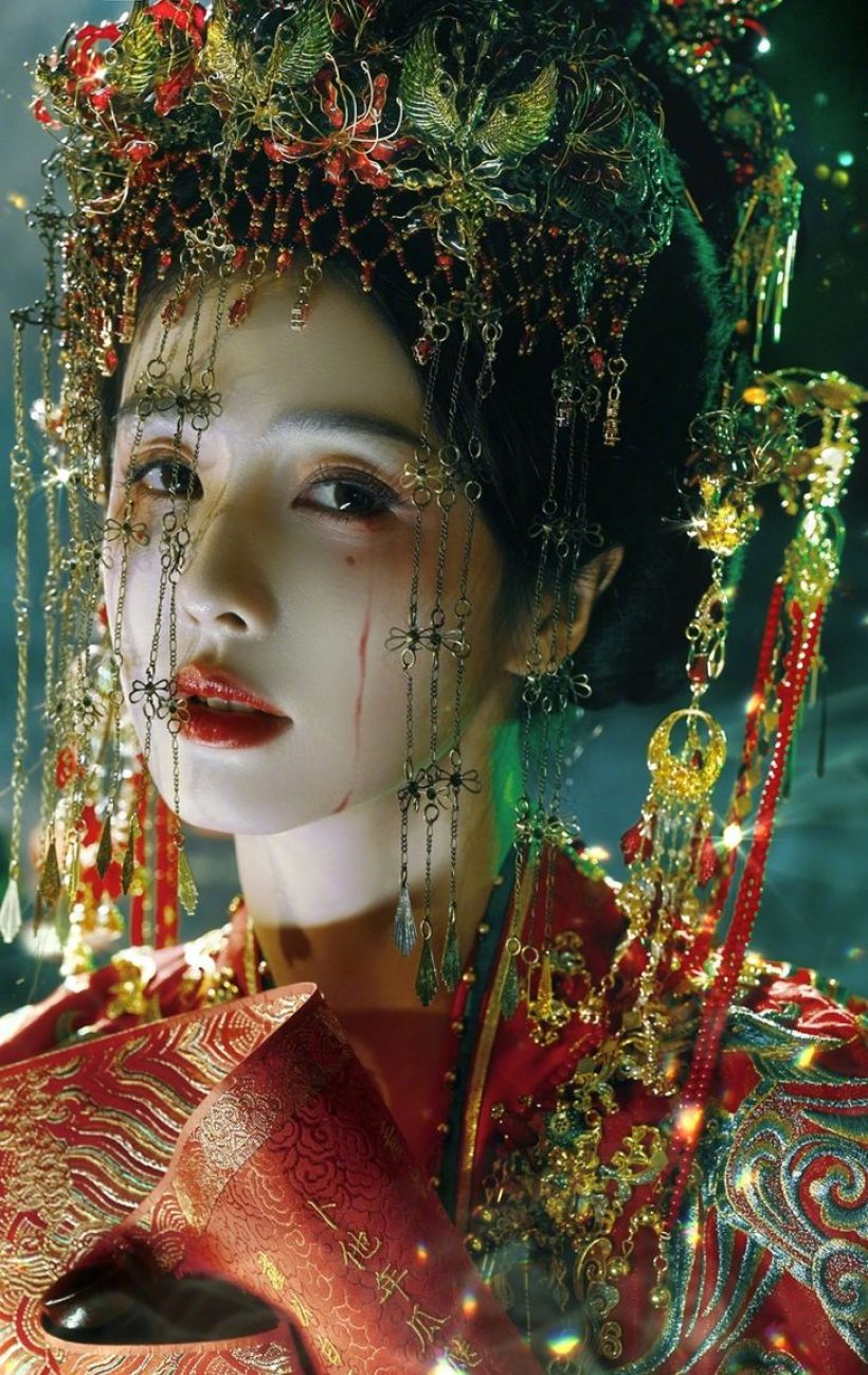 ไป๋ลู่ เปิดตัวซีรีส์ใหม่ ลุคเจ้าสาวผี สวยฮือฮา AI ก็ทำไม่ได้