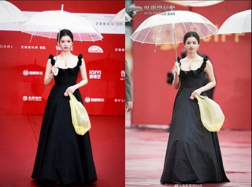 โอละพ่อ!ถุงในมือดาราสาวไม่ใช่แบรนด์หรูเป็นถุงก๊อปแก๊บจริง เผยเหตุที่ถือ..