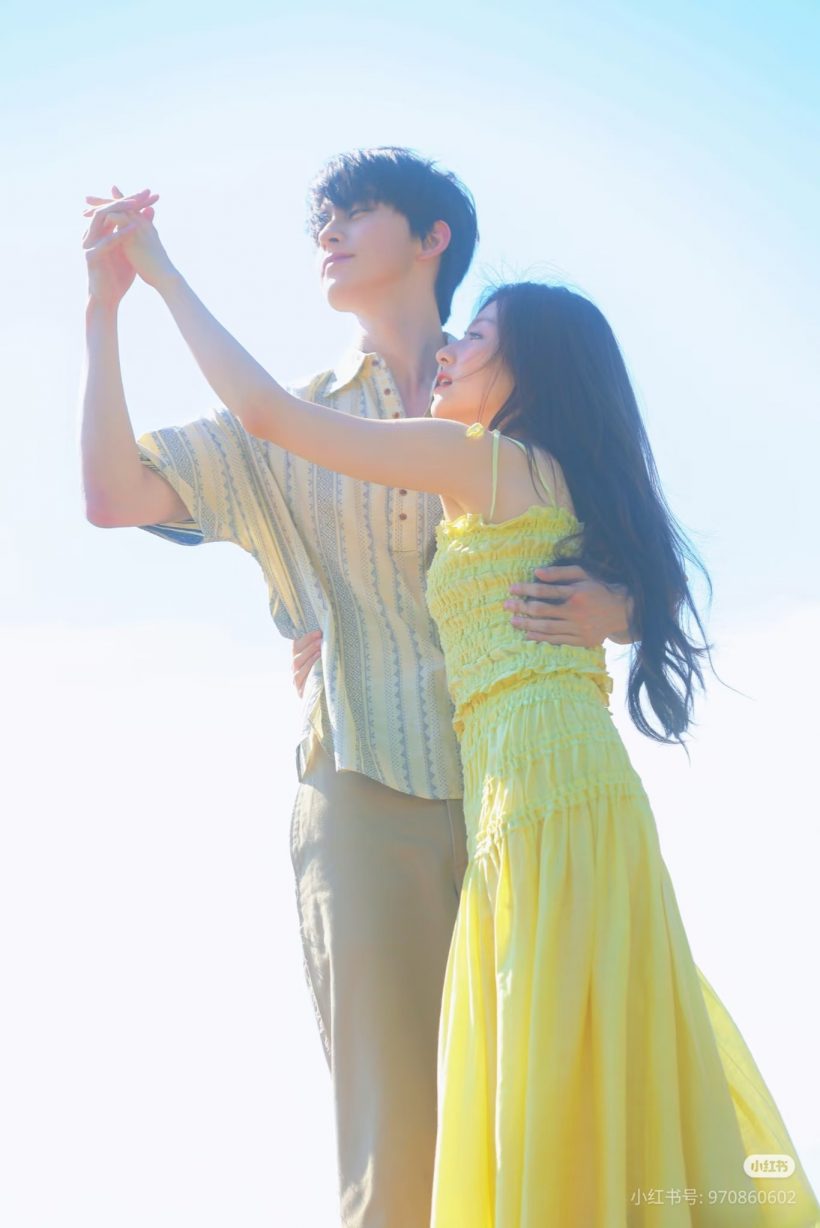 2พระนางดาวรุ่ง ปล่อยภาพเซ็ตละมุน เคมีดีจนนึกว่าพรีเวดดิ้ง