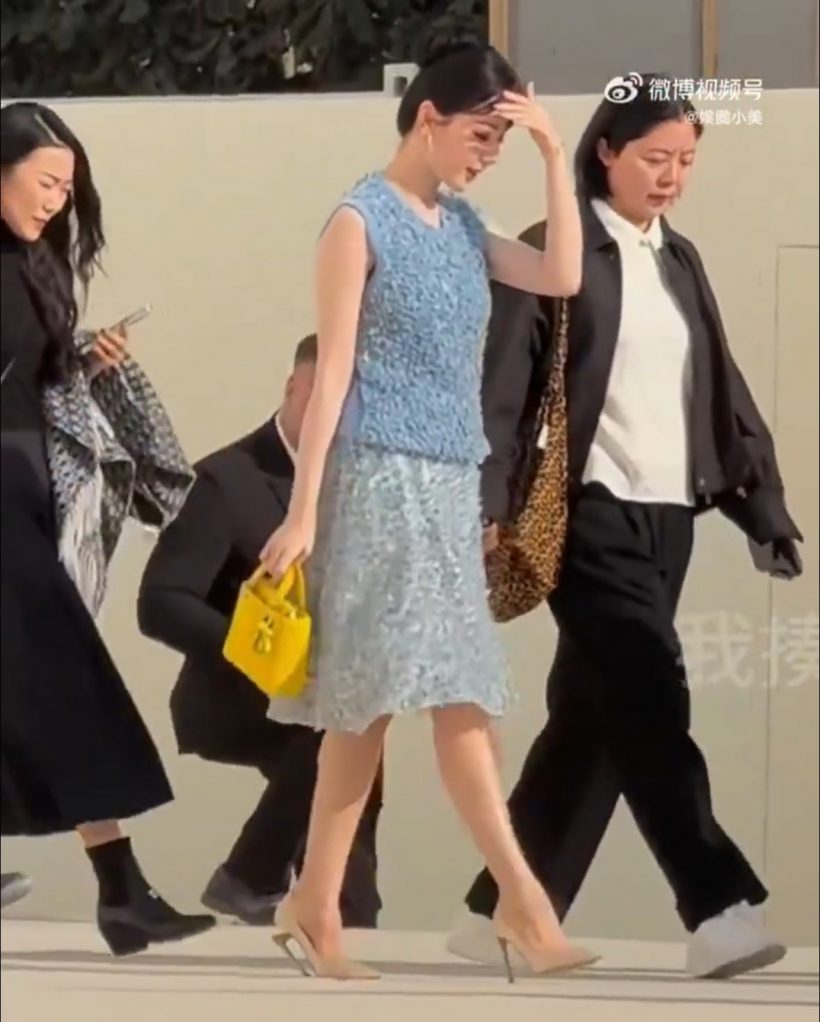 ตี๋ลี่เร่อปา โกยคำชื่นชมสนั่น โชว์สปิริต หลังส้นรองเท้าหักกลางงาน