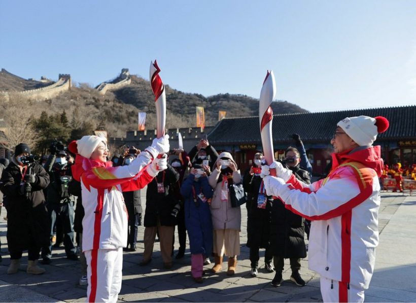 เปิดภาพล่าสุดเฉินหลงวัย67ปี โผล่ร่วมโอลิมปิกฤดูหนาว
