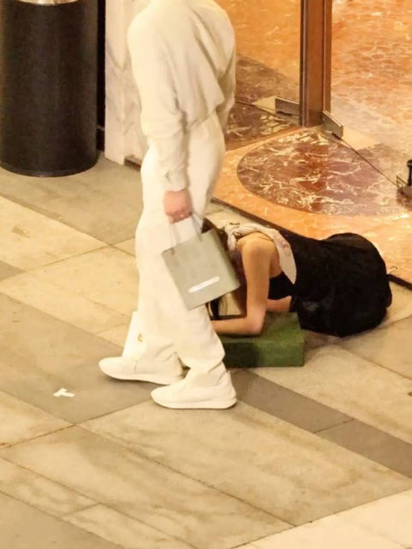 สุดห่วง! นางเอกดังสะดุดล้มหน้าคว่ำ ต้องใส่เฝือกอ่อน