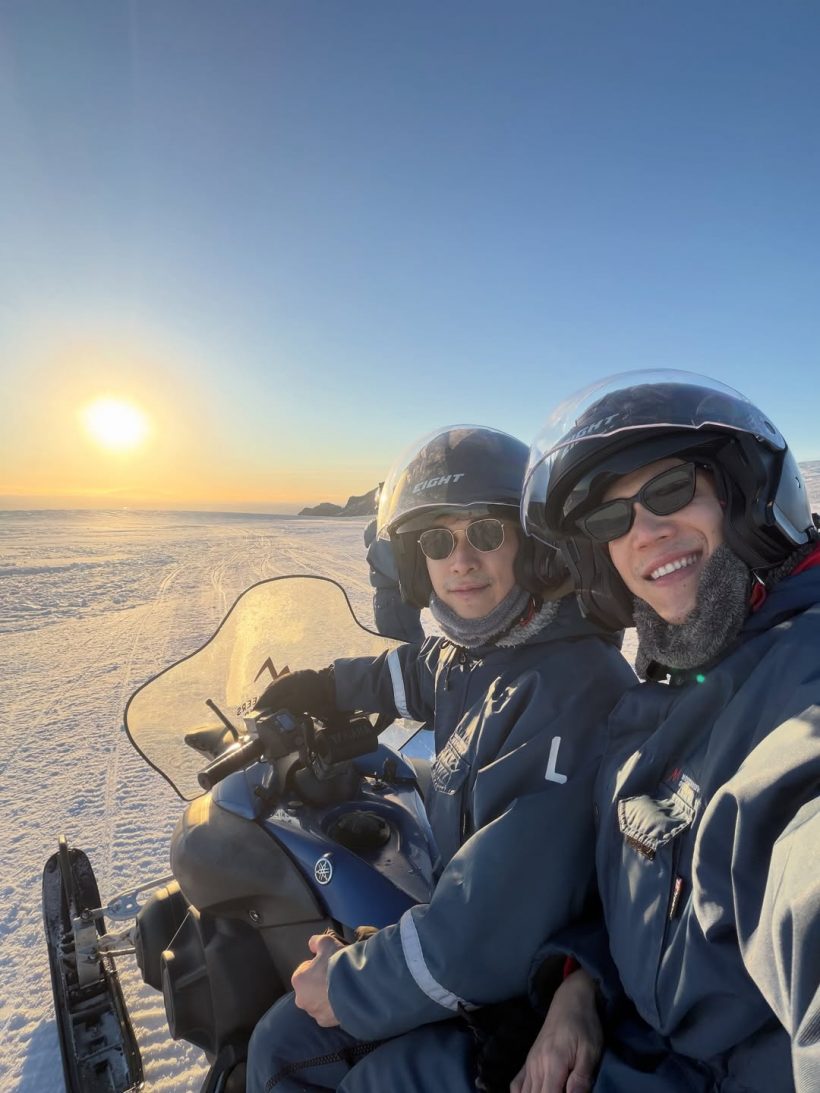 พิธีกรดังโดนเเซวสนั่น ทริปไอซ์เเลนด์ เปิดตัวเเฟนดีกรีหมอ?