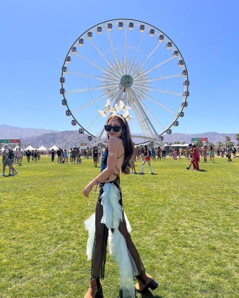 ส่องแฟชั่นสุดต๊าช ดาราสาวไทยคนนี้ บินร่วมงานCoachella2022