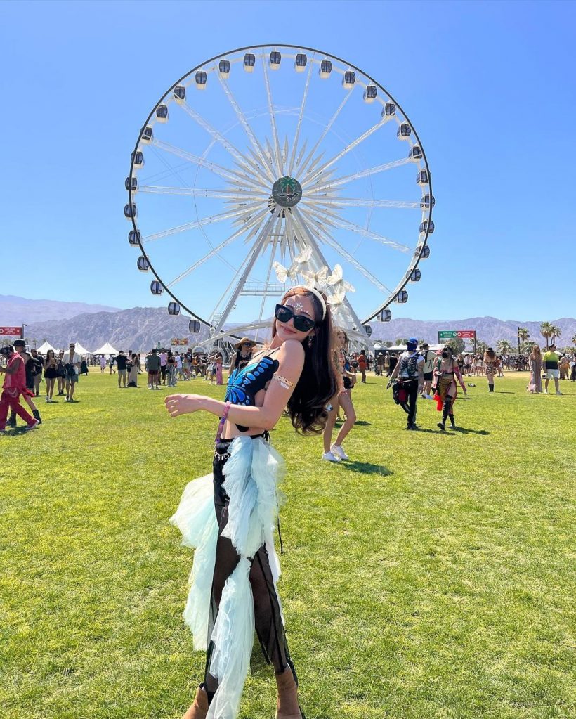 ส่องแฟชั่นสุดต๊าช ดาราสาวไทยคนนี้ บินร่วมงานCoachella2022