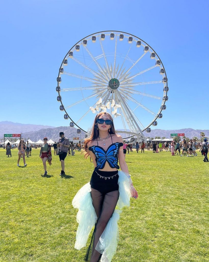 ส่องแฟชั่นสุดต๊าช ดาราสาวไทยคนนี้ บินร่วมงานCoachella2022