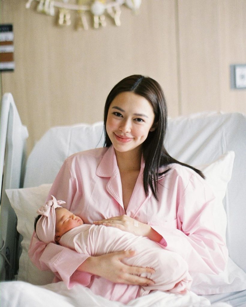 ชมพู อารยา เปิดใจถึงครอบครัวรับขวัญหลาน หลังแพทริเซียคลอดลูกสาว 