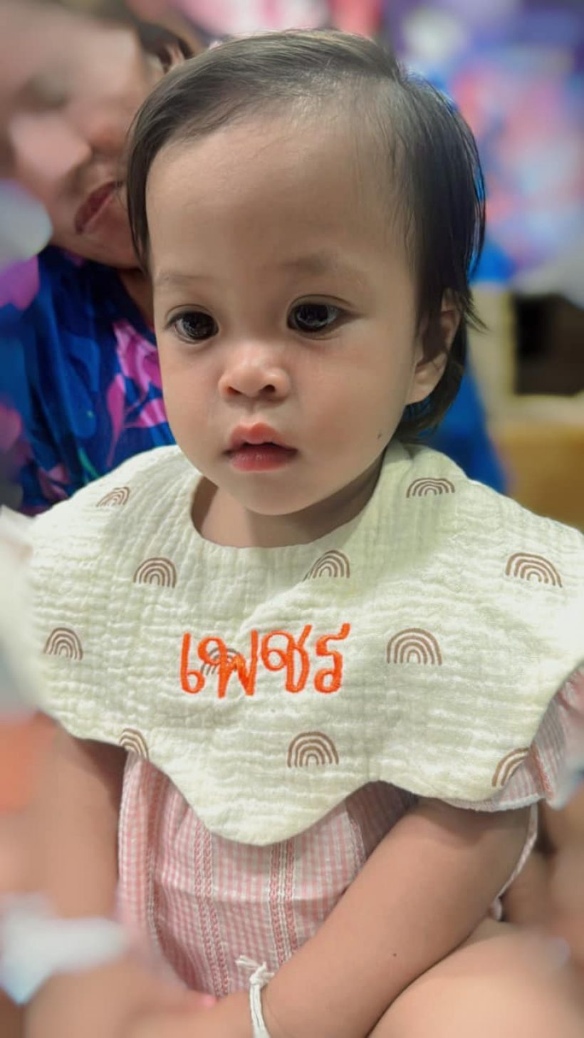 เปิดตัวน้องแฝดน้องพลอย-เพชร ทายาทคู่รักดาราดัง วัย1ขวบ