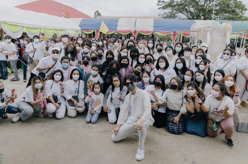 พระเอกเบอร์ต้น จัดวันเกิดทำบุญใหญ่พร้อมหน้าครอบครัว-แฟนคลับ