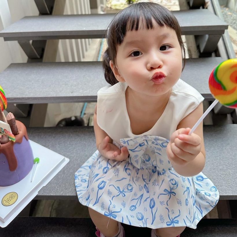 น้องเมย่า ลูกสาวหยาดทิพย์เริ่มโตแล้ว น่าดันเข้าวงการมาก