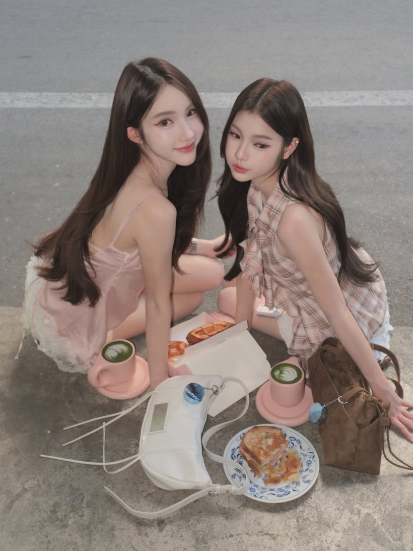 สยบข่าวเกาเหลา! 2 สาวโพสต์ภาพคู่ เเท้จริงเเล้วไม่ได้ตีกัน