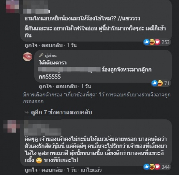 งานเข้า! ‘ธามไท’ อุ้มแมวช่วยง้อ ถูกมองว่าบีบ-หยิกจนแมวร้อง (คลิป)