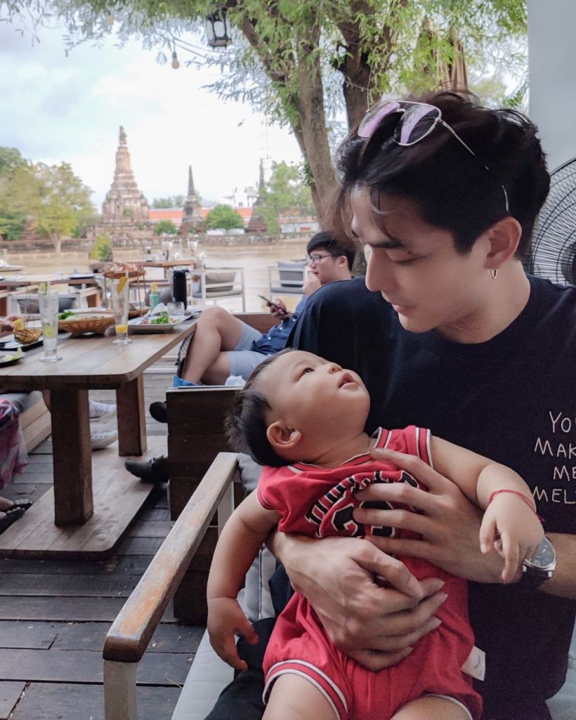 พระเอกหนุ่ม โพสต์ภาพอุ้มเด็ก คนดังแห่ทักแปปเดียวมีลูกแล้วหรอ!?