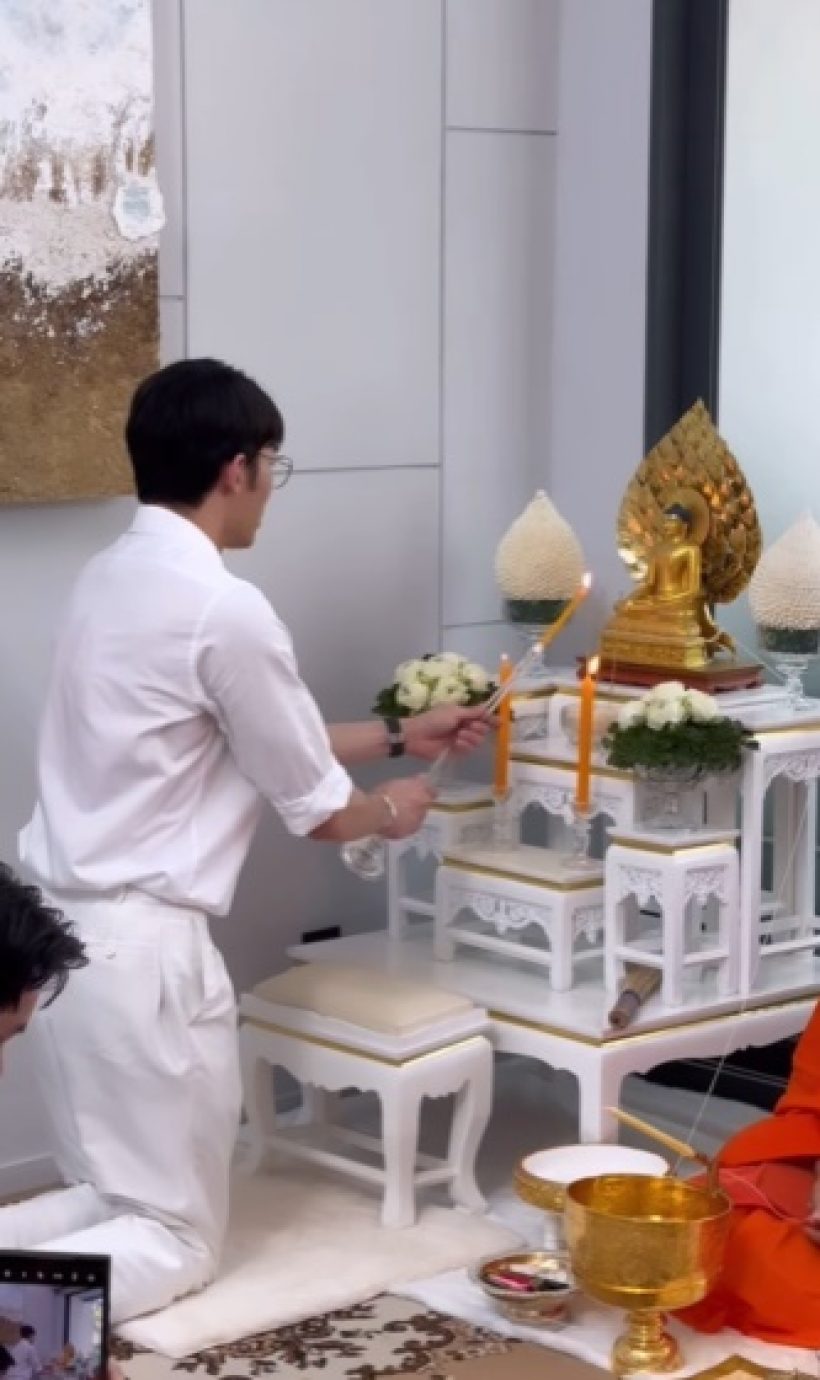 พิธีกรดัง ทำบุญบ้านใหม่ ประณีตวิจิตรอลังการ สมฐานะ