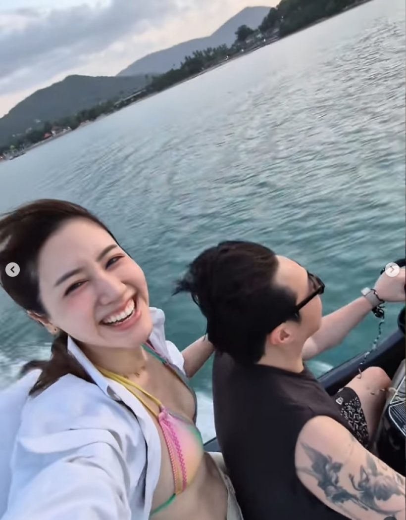 ส่องทริปทะเล!นางเอกดัง กับหวานใจไฮโซ หวานจนมดขึ้นทั้งเกาะ!