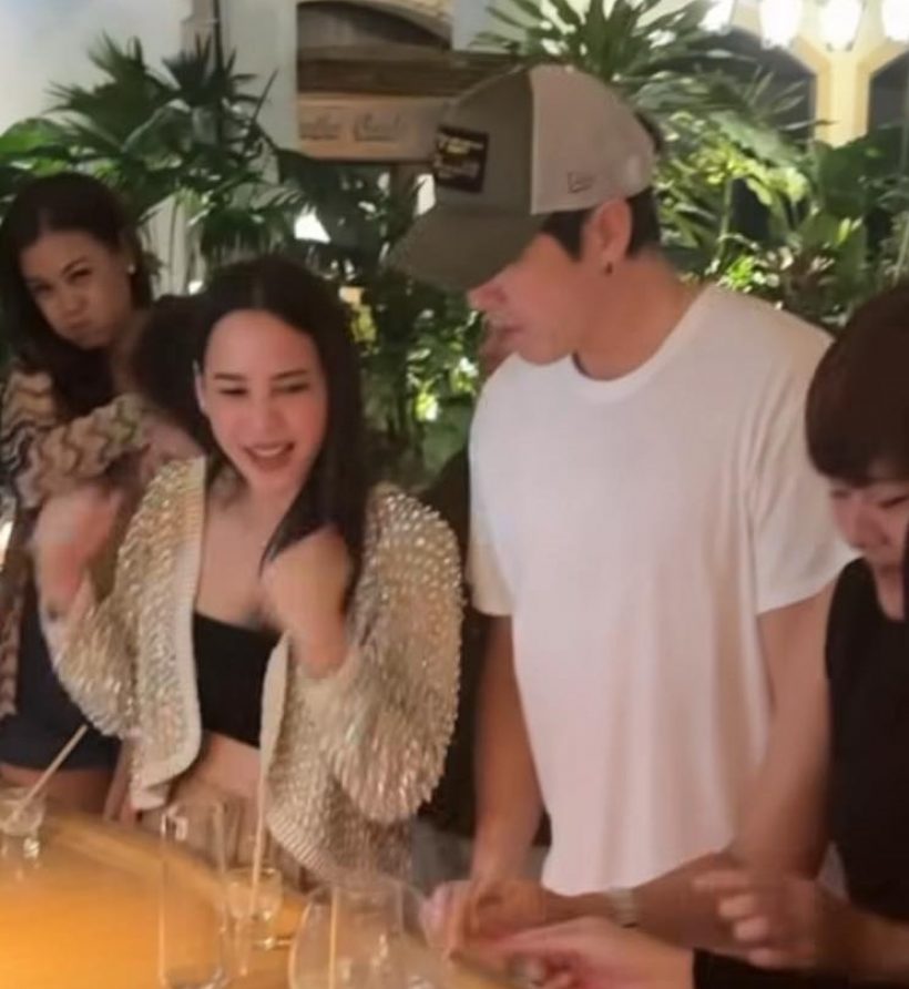 "เจ เจตริน" ร่วมฉลองวันเกิด "ไฮโซแพร์ ปาลาวี" สุดชื่นมื่น