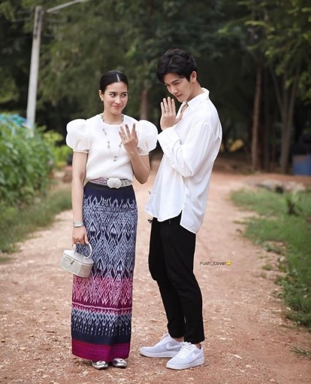 ภาพแรกพุฒควงจุ๋ยทำบุญ ดูแลดีเวอร์จนได้ฉายา #คนเห่อเมีย2018