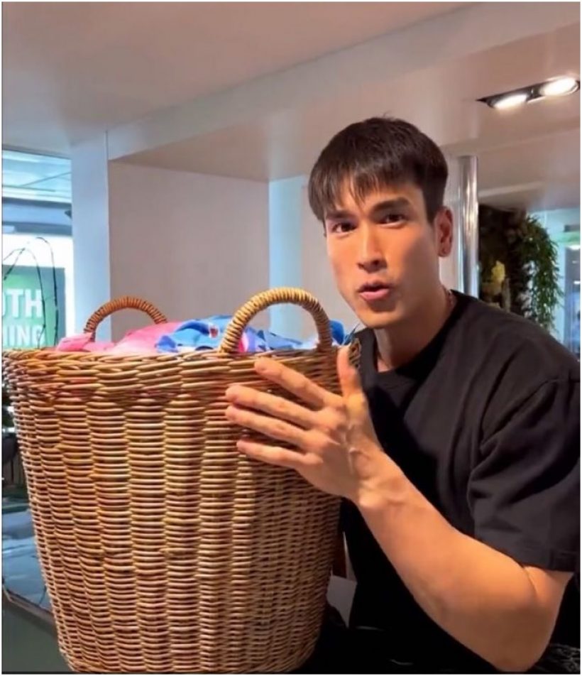 คลั่งรักจ้า! นุ้ง“ญาญ่า”คอมเมนต์ชม พี่ณเดชน์สวมบทพ่อบ้านหอบผ้าไปซัก