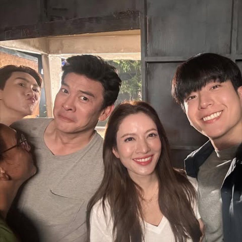 โดนแย่งซีน! นนกุล เปิดรูป แอฟ บุกให้กำลังใจถึงกอง แต่ดูหน้าชาคริตสิ!