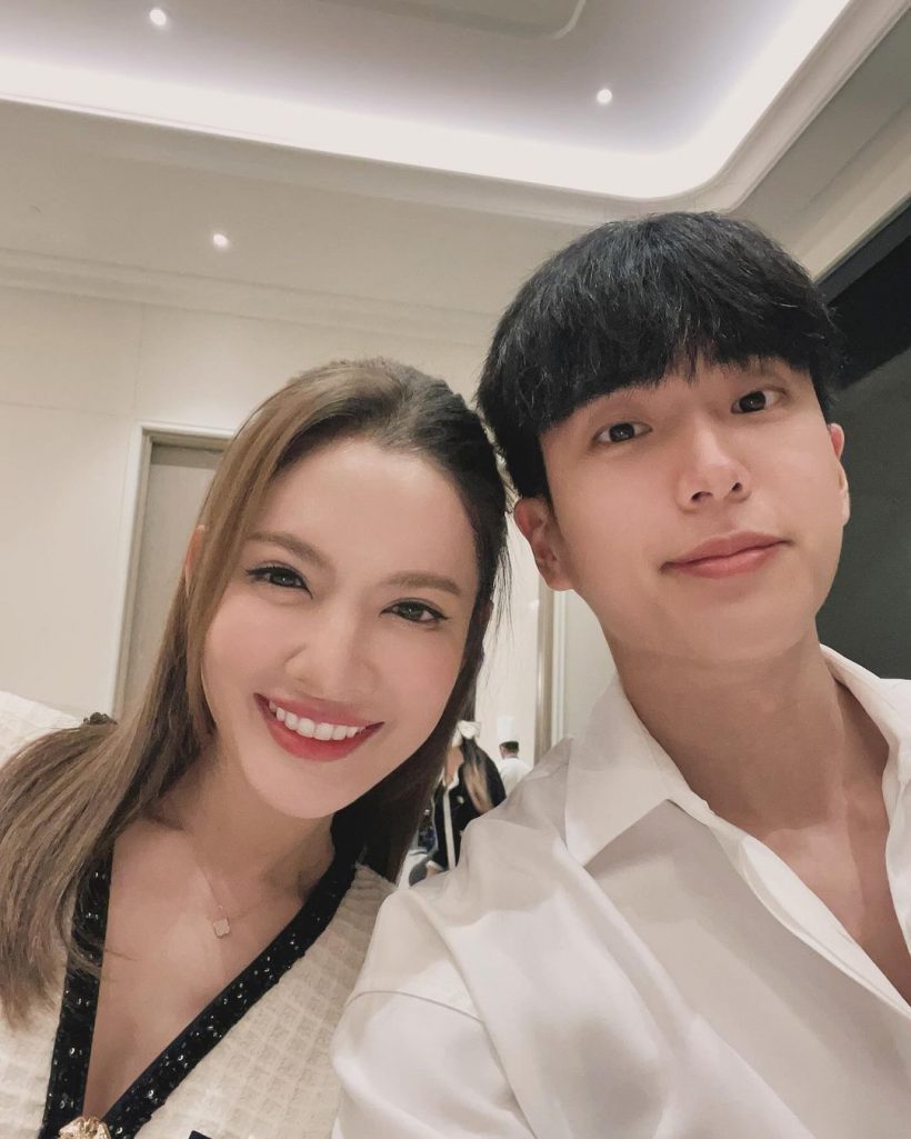 โดนแย่งซีน! นนกุล เปิดรูป แอฟ บุกให้กำลังใจถึงกอง แต่ดูหน้าชาคริตสิ!