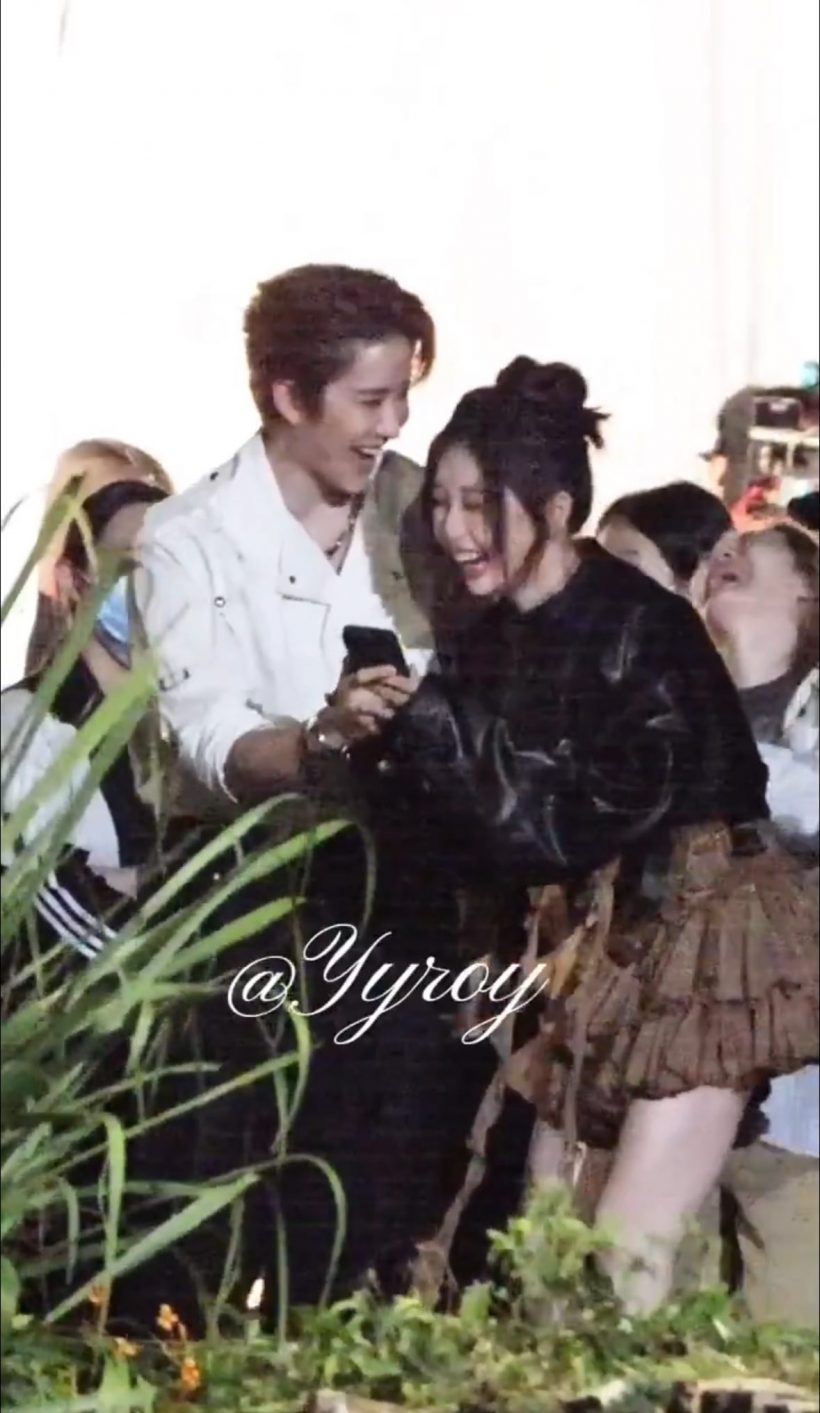 อุ๊ย! เเฟนๆจับช็อตเด็ด พระเอกไทย กับนางเอกจีนคนดัง