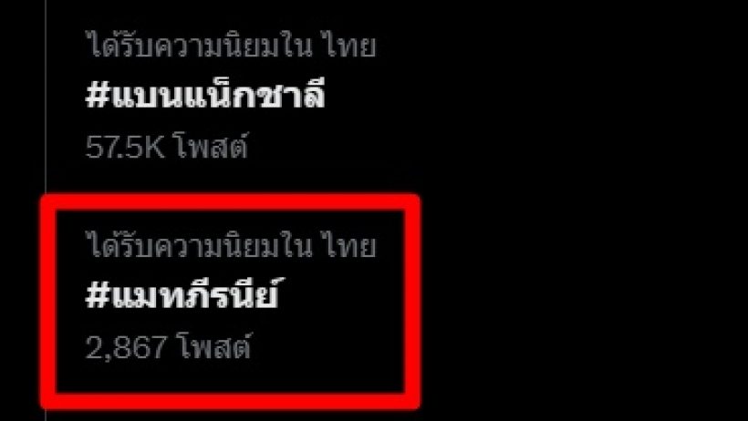 แฟนระทึก #แมทภีรณีย์ ติดเทรนด์X กลางดึก พอเข้าไปส่องถึงรู้ว่า..