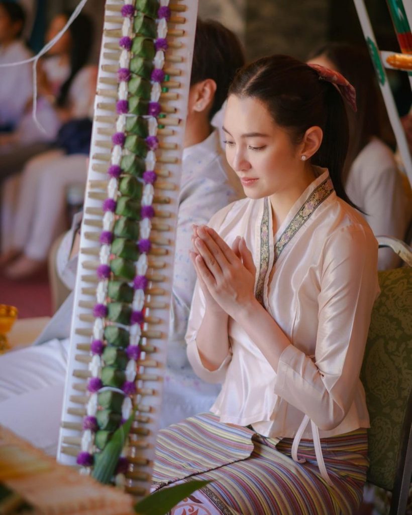 เปิดลุค เบลล่า ใส่ไปทำบุญใหญ่ที่พระธาตุดอยสุเทพ ทำอึ้งทั้งวัด