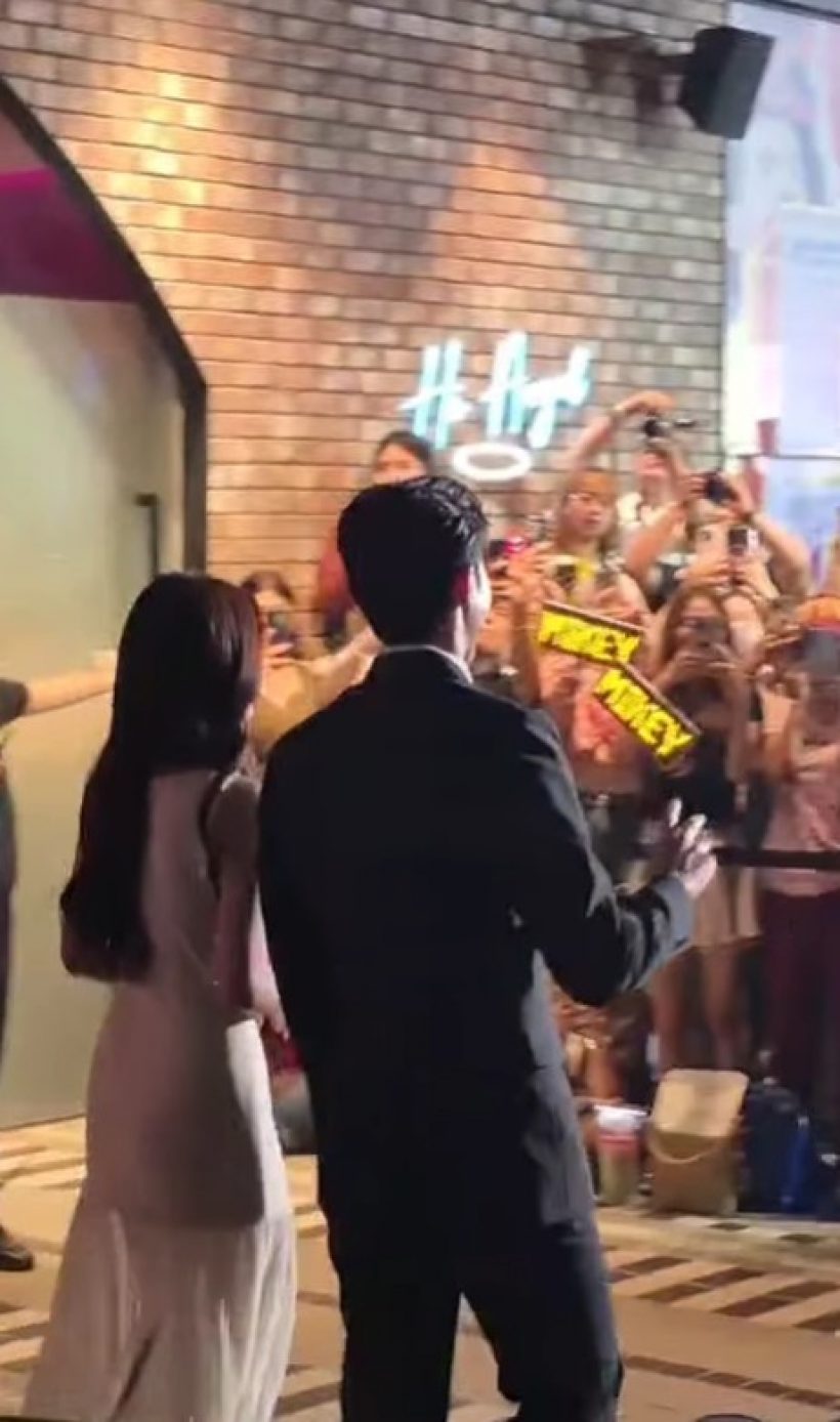 หวานฉ่ำทั้งงาน!! คู่รักต่างช่อง ควงคู่ออกงานประกาศรางวัลนาฏราช 2568
