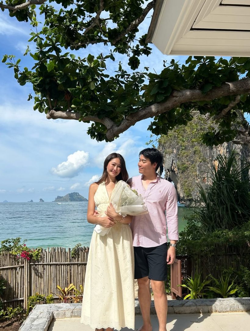 วินาทีสำคัญ! ดาราสาว GMMTV ถูกเเฟนดีกรีหมอขอเเต่งเเล้ว