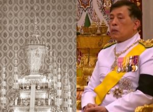 ในหลวง-พระราชินี เสด็จฯ เชิญพระบรมศพสมเด็จพระพันปีหลวง