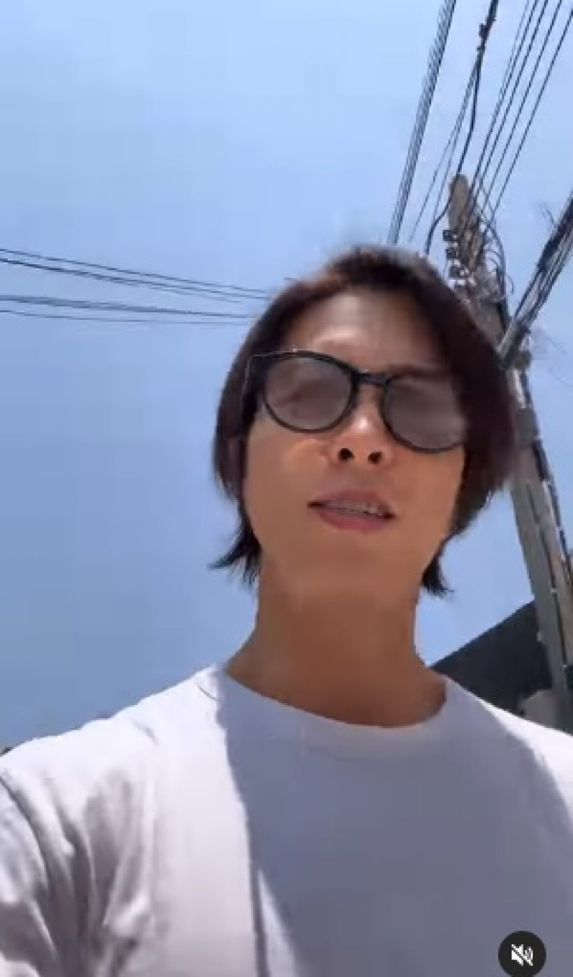 อะอ้าว!!โผล่มาตอนไหน?หนุ่มญี่ปุ่นคนดัง โพสต์คลิปเดินเล่นในไทย บอกอากาศร้อนมาก