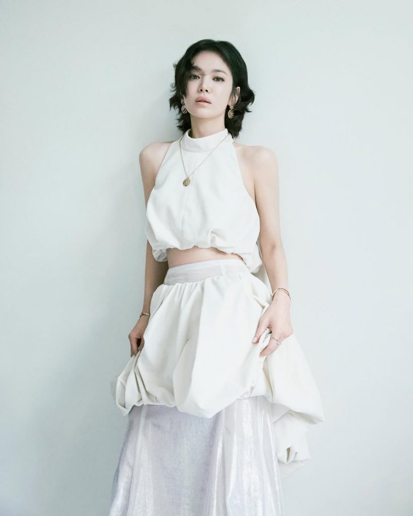 หลีกทางให้เเม่เดิน ซงเฮเคียว ฟาดลุคใหม่ สวยใสในวัย 43