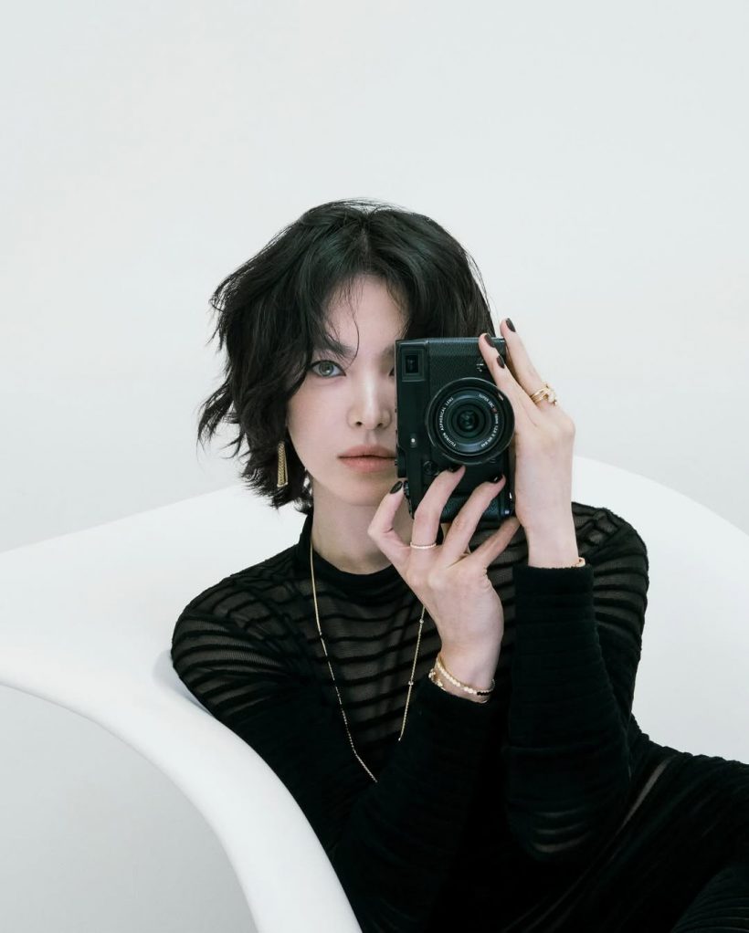 หลีกทางให้เเม่เดิน ซงเฮเคียว ฟาดลุคใหม่ สวยใสในวัย 43