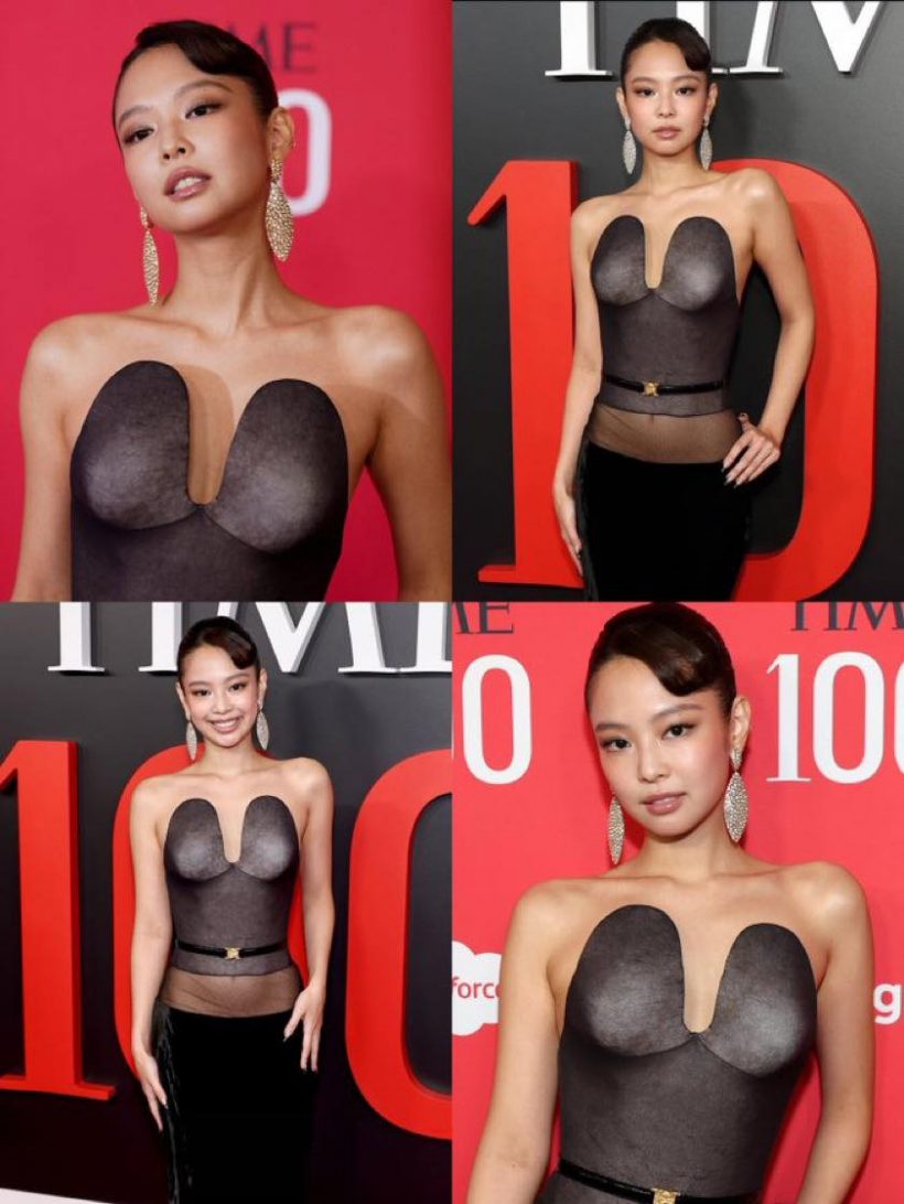 ชุดนี้มีตุย! เจนนี่ BLACKPINK บุกงาน TIME100 สวยลืมหายใจ