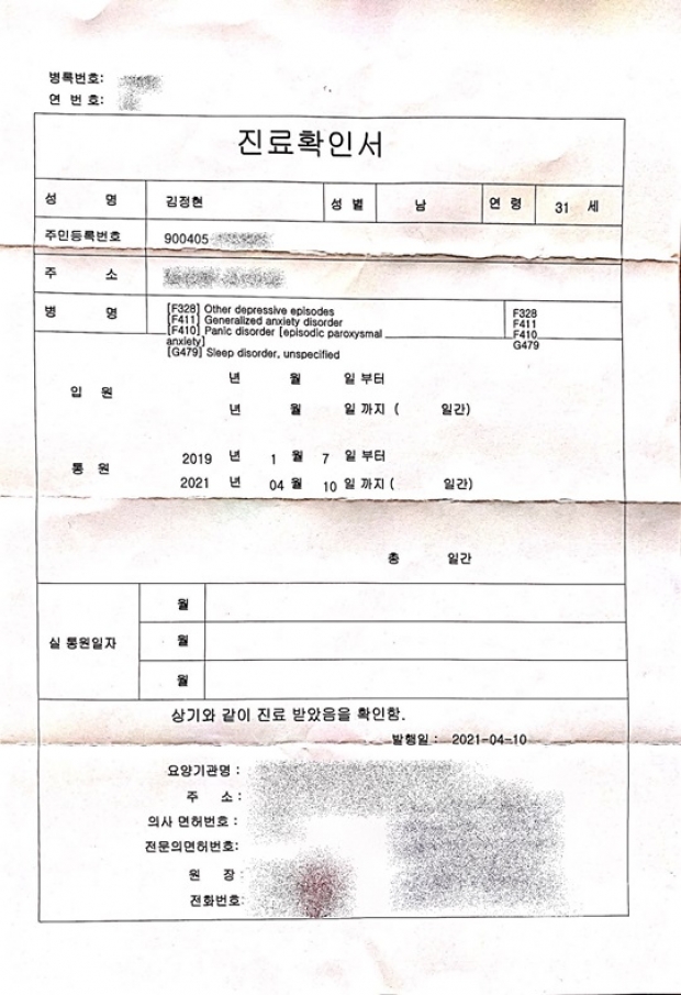  สื่อเปิดเอกสารความจริงอาการป่วย คิม จองฮยอน ซัดต้นสังกัดหน้าแหก