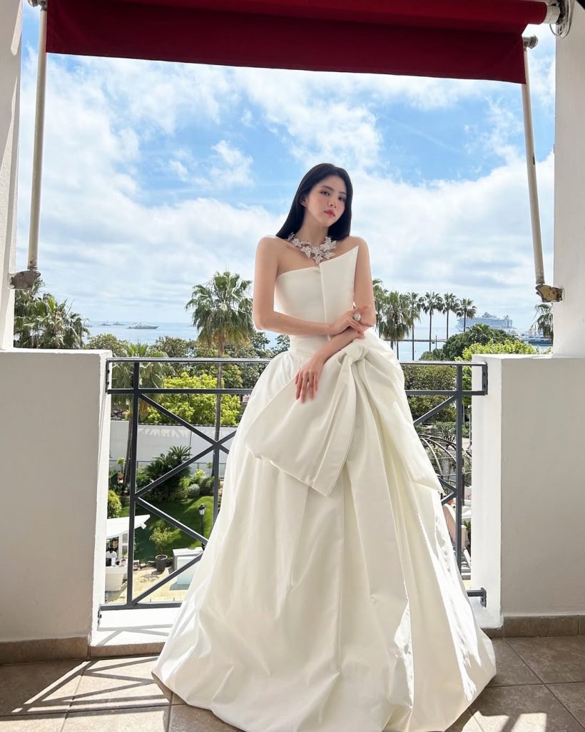 จึ้งมากแม่! 2ลุค "ฮันโซฮี" หน้าส่งชุด ชุดส่งคน เจิดจรัสพรมแดงคานส์ครั้งที่ 78!