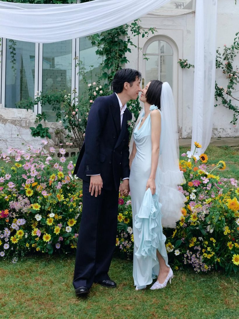 เเห่ยินดี! ซุปตาร์สาวเจอรักเเท้เเล้ว ตัดสินใจวิวาห์หวานรอบ 2