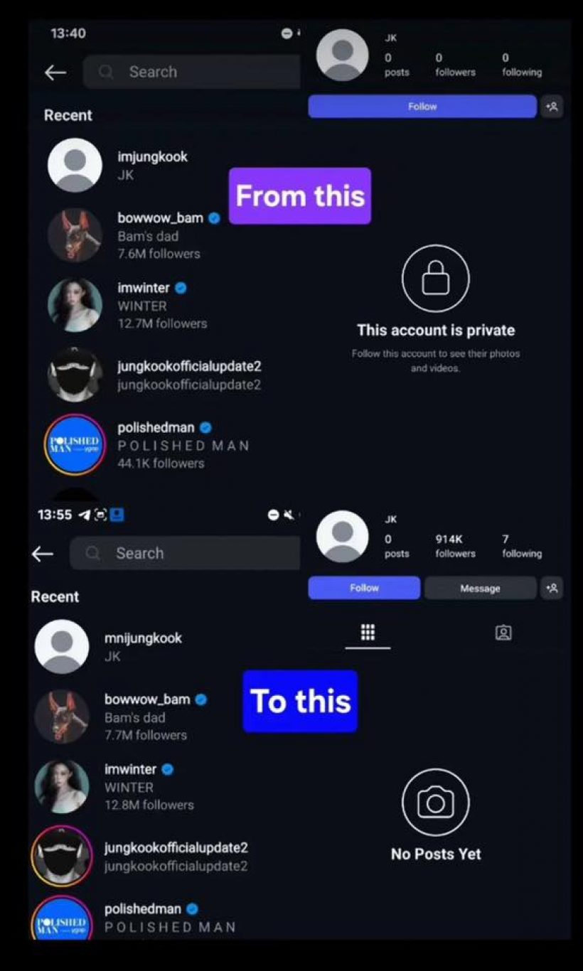 โยงเก่ง! ชาวเน็ตปล่อย หลักฐานเด็ด อ้าง จองกุก-วินเทอร์ คบกัน