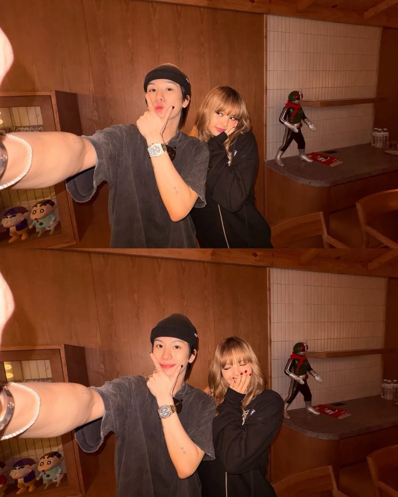 พี่สาวสายเปย์ ลิซ่า ส่งของขวัญคริสต์มาสให้หนุ่มไทยคนนี้?