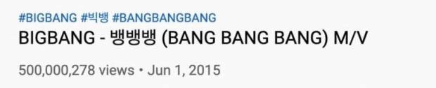 ทวงความยิ่งใหญ่ เพลงเเรกของ BIGBANG มียอดผู้ชมพุ่งสูงทะลุฟ้า 