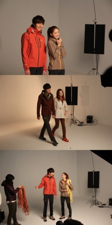  อีมินโฮ, ยุนอา (SNSD) เผยภาพเบื้องหลังโฆษณาใหม่ eider