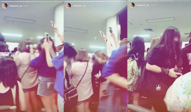  แทยอน และฮโยยอน ได้อัพโหลดวีดีโอที่พวกเขาถ่าย ซาแซงแฟน ที่สนามบิน!