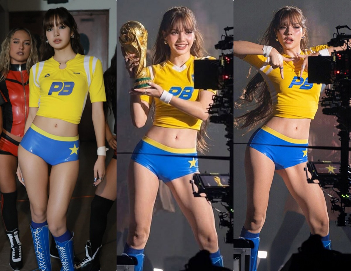 ลิซ่า FIFA World Cup หุ่นสวยสับจนบางทีก็นึกว่า AI